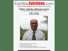 Tablet Screenshot of eastbayevictions.com